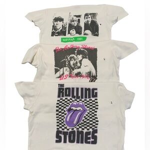 NWT 3 shirts Kids T-shirts two large one medium 100% cotton, can sell separately